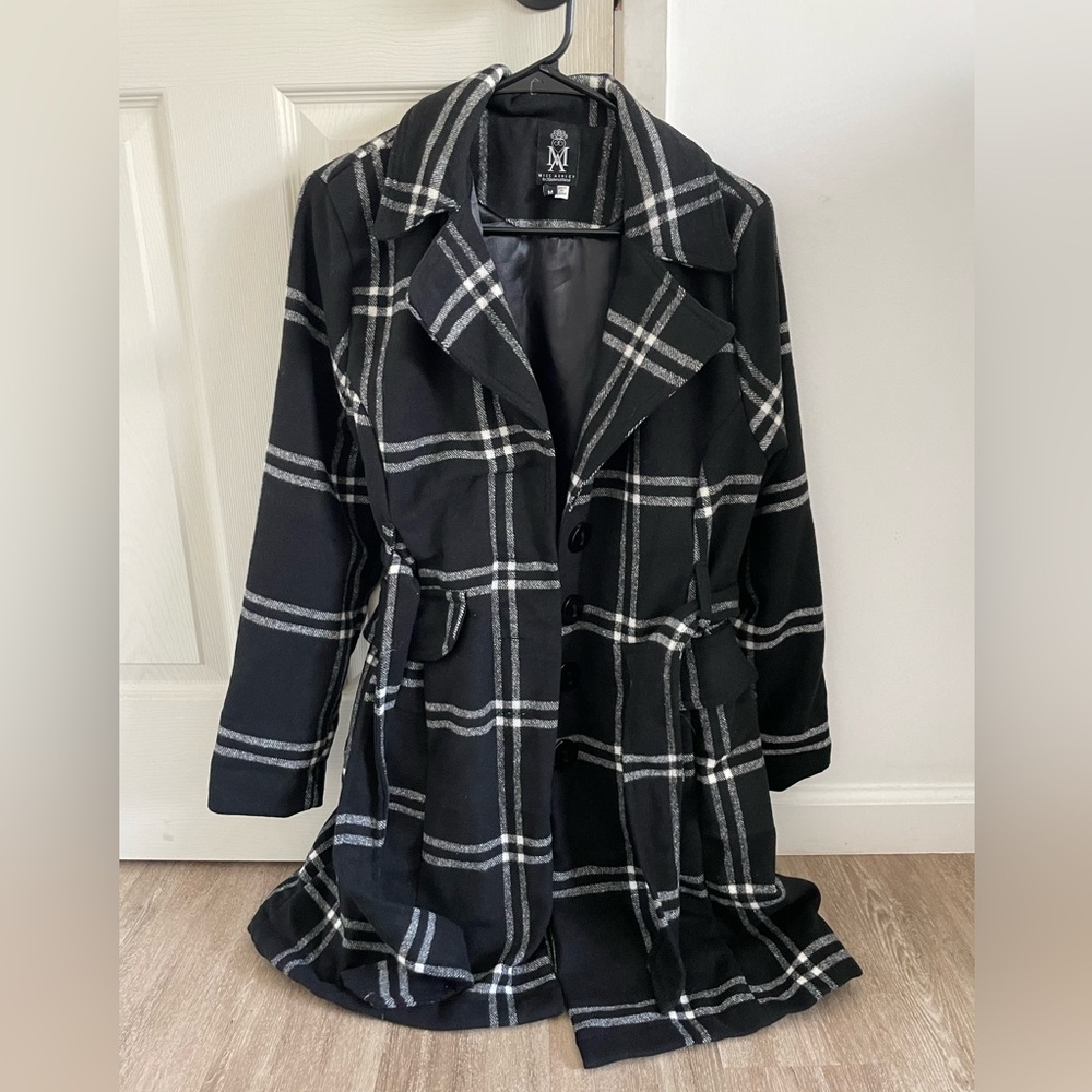 Plaid Coat